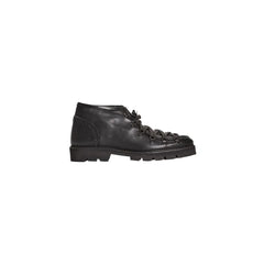 Roberto Pepe Luxury Black Calfskin Men Boot - Boots