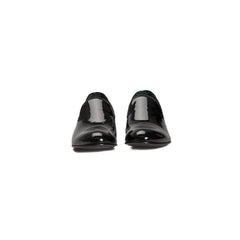 Roberto Pepe Luxury Black Calfskin Men Loafer - Flats