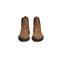 Roberto Pepe Luxury Brown Calfskin Men Boot - Boots