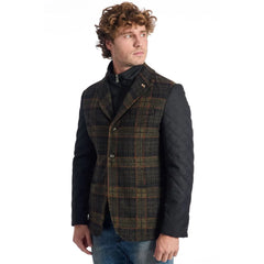 Roberto Pepe Luxury Brown Wool Men Jacket - Sport Jackets