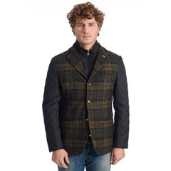 Roberto Pepe Luxury Brown Wool Men Jacket - Sport Jackets
