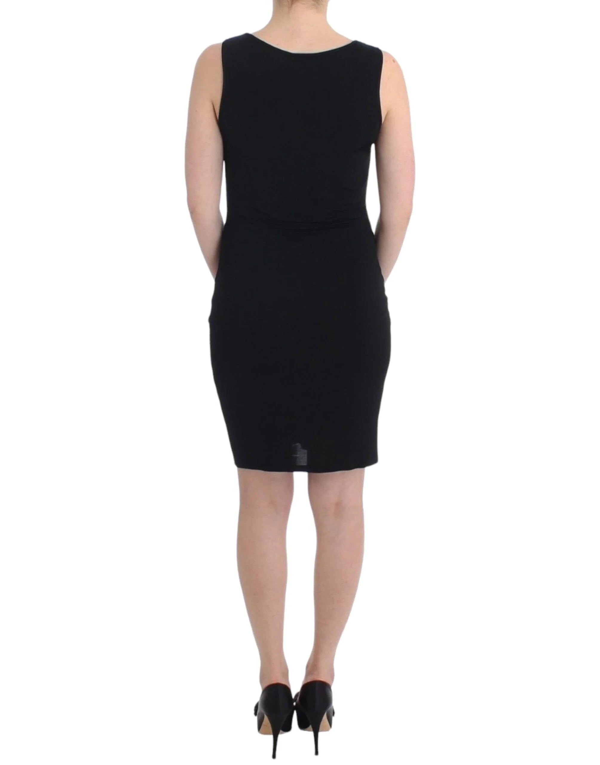 Roccobarocco Black pencil sheath dress - Dresses
