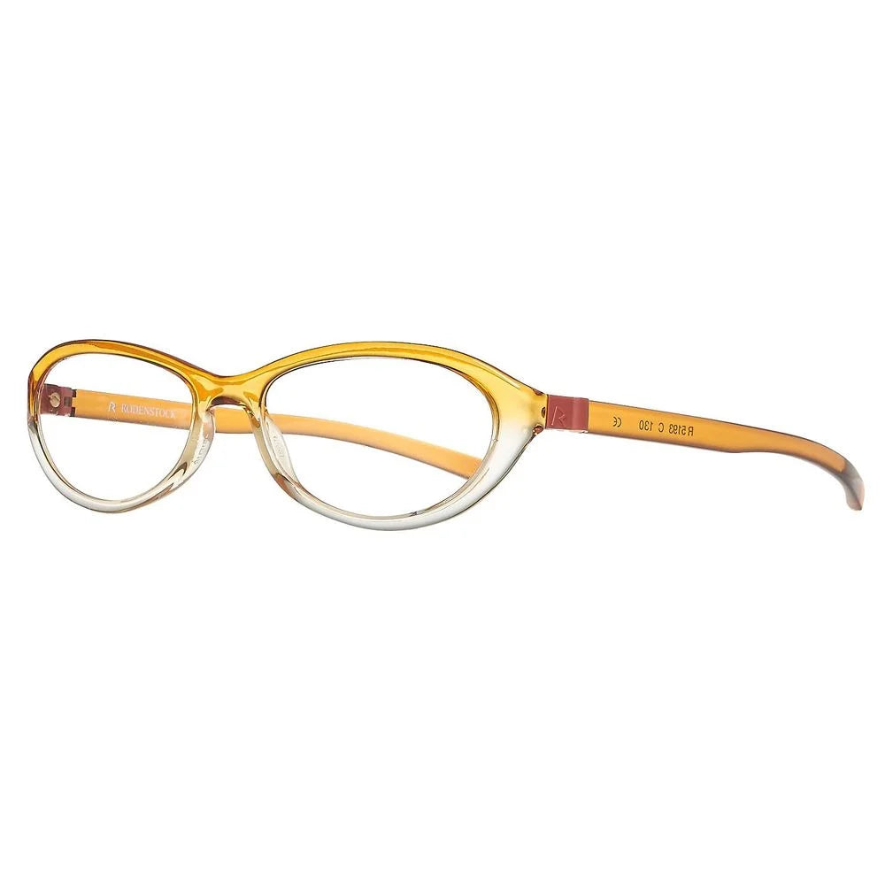 Rodenstock Orange Plastic Frames - Eyeglasses