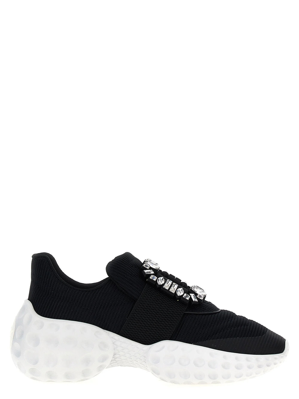 Roger Vivier Bicolor Polyethylene Athletic Sneakers
