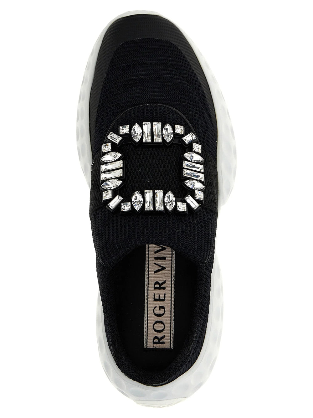 Roger Vivier Bicolor Polyethylene Athletic Sneakers