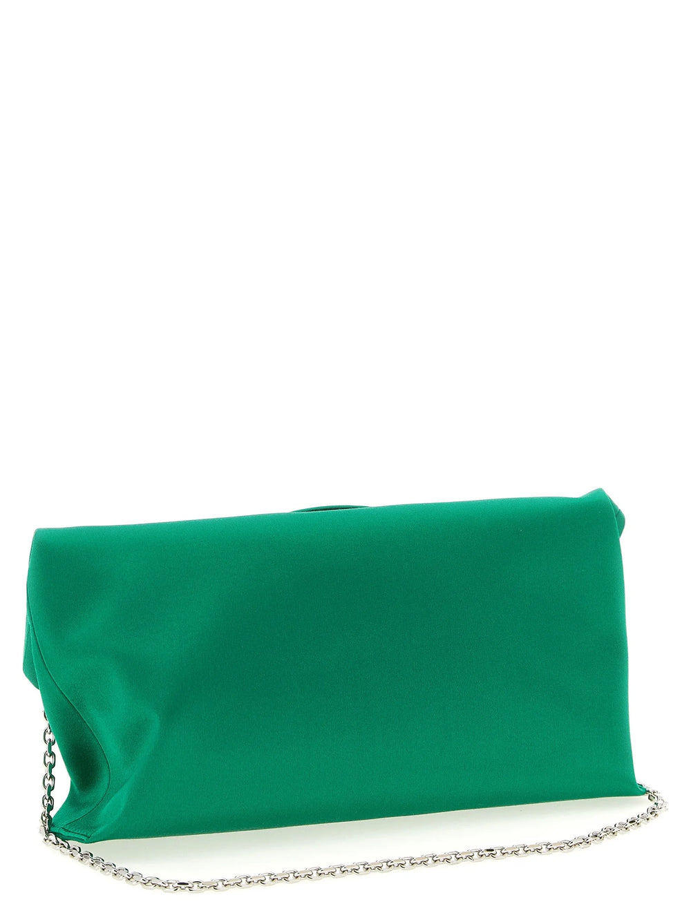 Roger Vivier Bicolor Viscose Clutch Bag