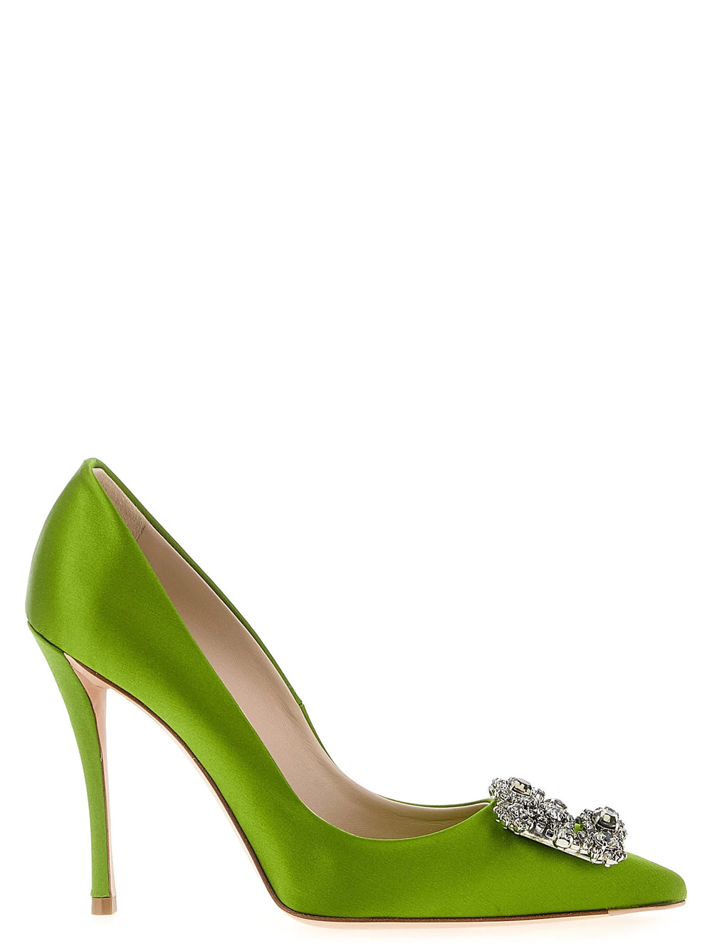 Roger Vivier Bicolor Viscose High Heel Pumps - EU38.5/US8.5