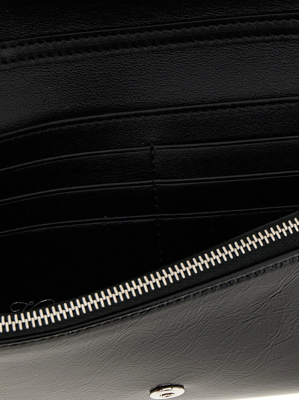 Roger Vivier Black Calfskin Cardholder