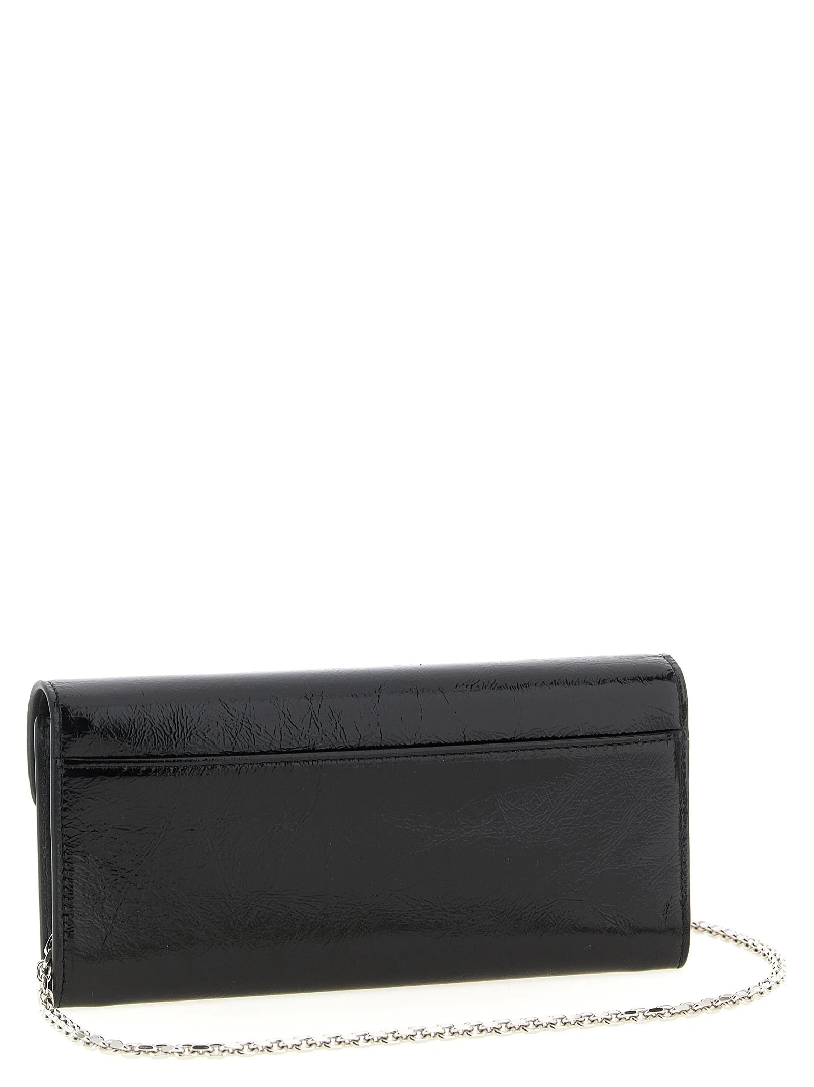 Roger Vivier Black Calfskin Cardholder