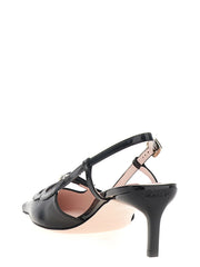Roger Vivier Black Calfskin Mid Heel Pumps - EU36/US6