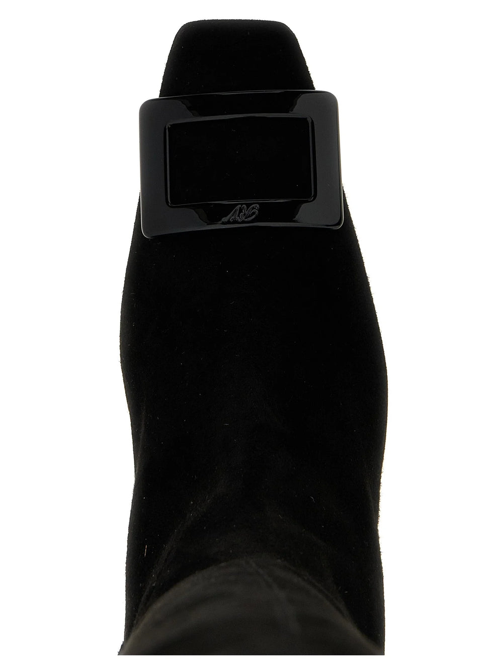 Roger Vivier Black Goatskin Over The Knee - EU38.5/US8.5