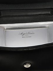 Roger Vivier Black Lamb Leather Handbag