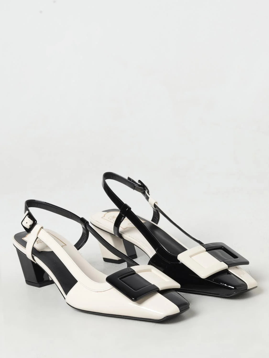 Roger Vivier Black Leather Pumps - EU37/US7