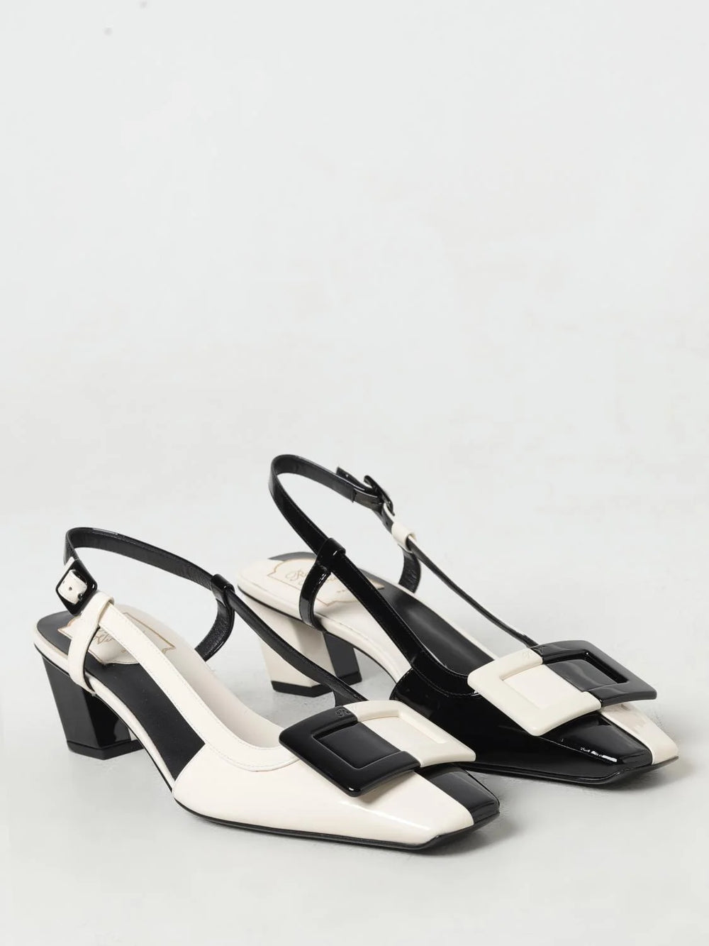 Roger Vivier Black Leather Pumps - EU37/US7
