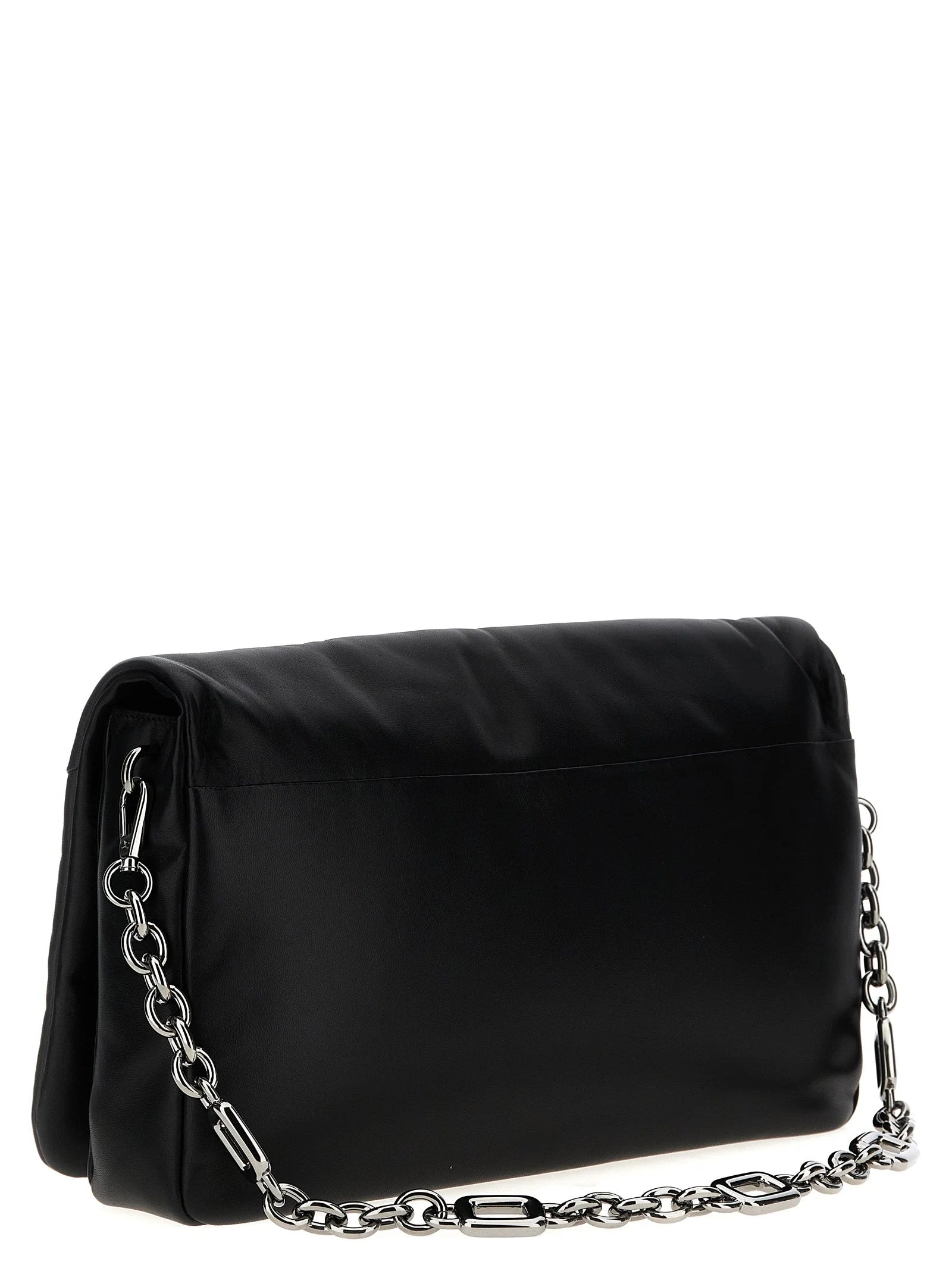 Roger Vivier Black Leather Shoulder Bag