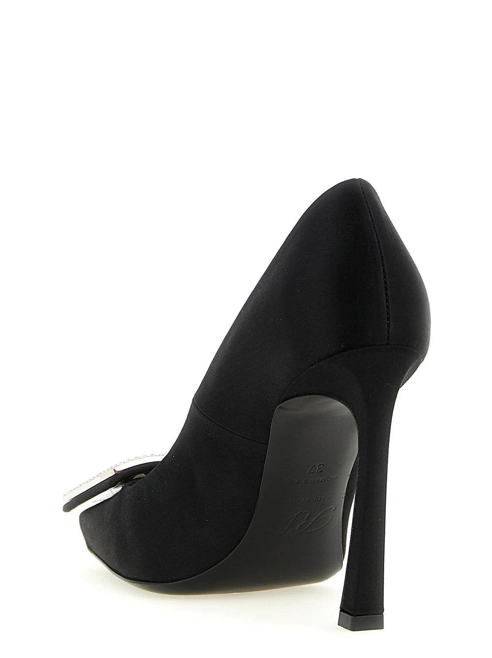 Roger Vivier Black Viscose High Heel Pumps