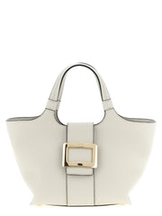 Roger Vivier Gray Calfskin Tote Bag