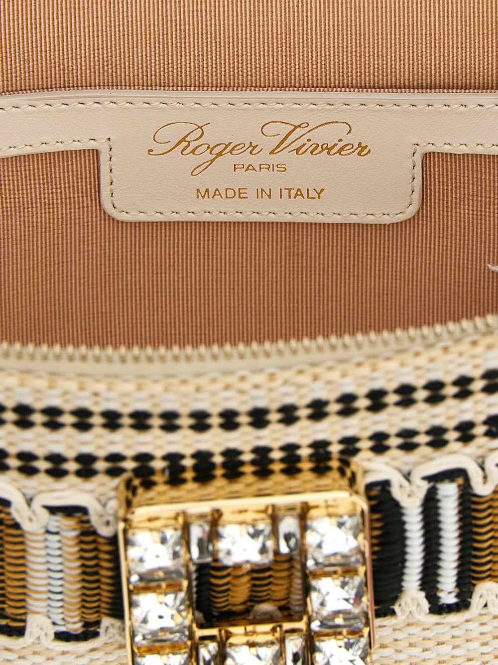 Roger Vivier Multicolor Paper Handbag