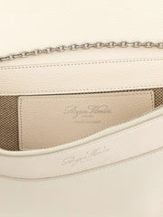 Roger Vivier White Calfskin Clutch Bag