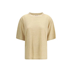 Rohe Beige Linen T-Shirt