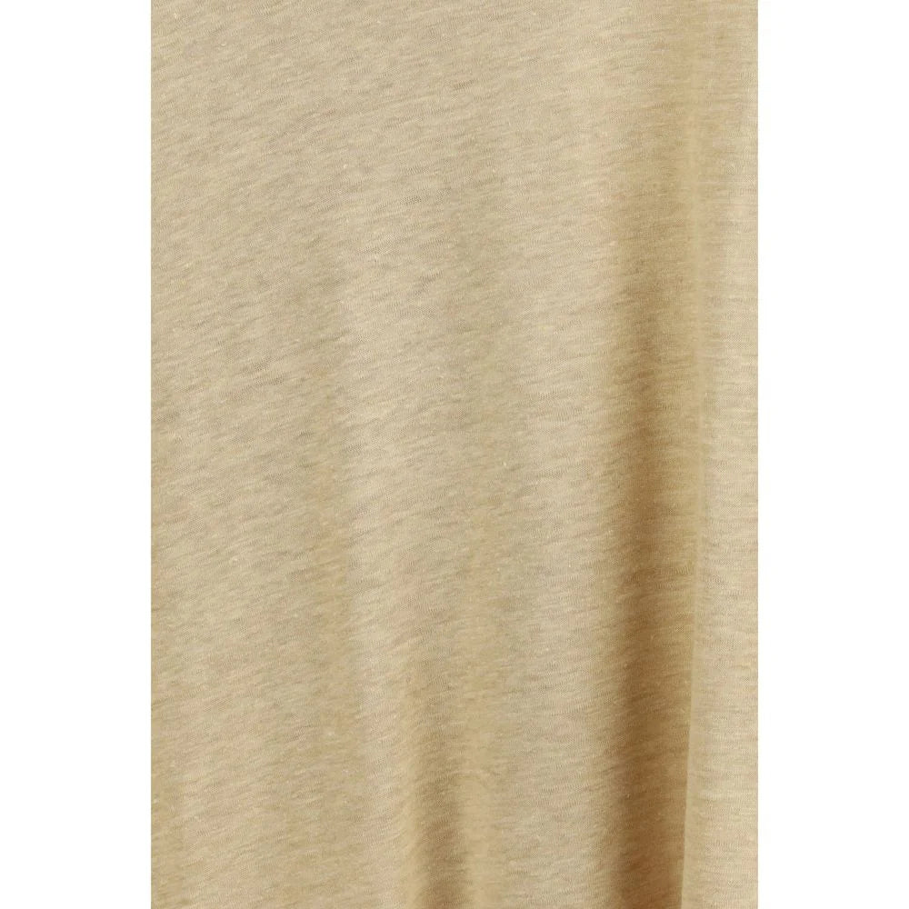 Rohe Beige Linen T-Shirt