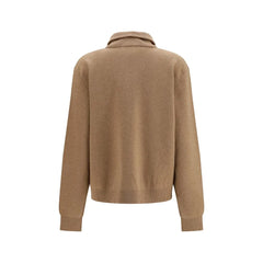 Rohe Beige Wool Oves Aries Polo Shirt