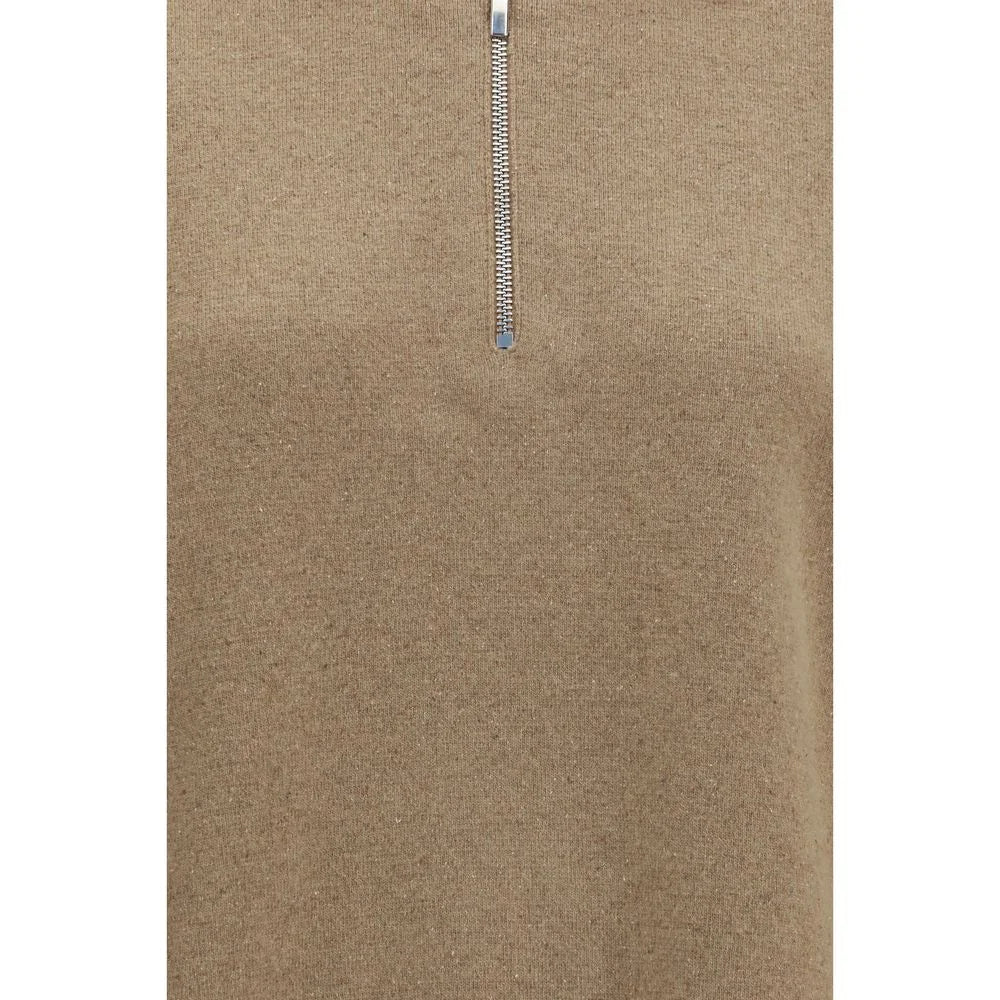 Rohe Beige Wool Oves Aries Polo Shirt