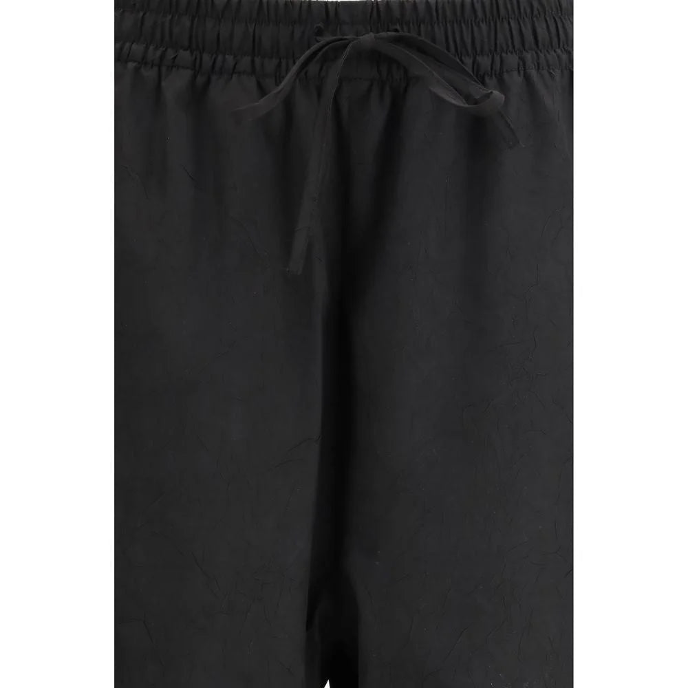Rohe Black Polyester Joggers (Workout Pants) - IT38 | S