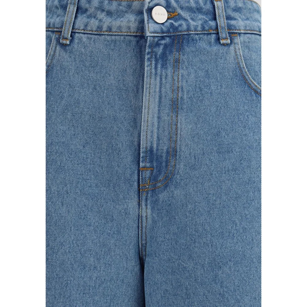 Rohe Blue Cotton Relaxed Fit Jeans (Copy) - IT36 | XS