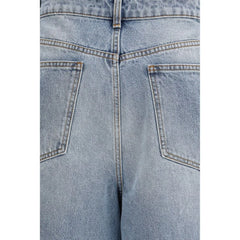 Rohe Blue Cotton Straight-Leg Jeans