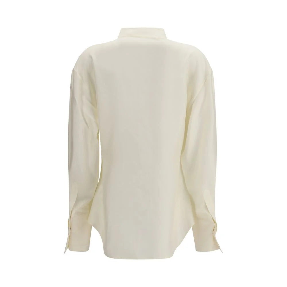 Rohe Cream Silk Dress Shirt - IT36 | XS