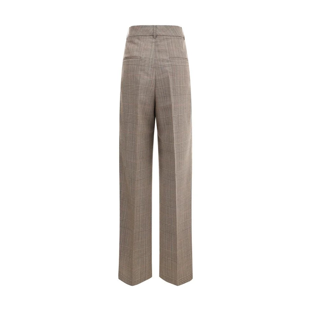 Rohe Prince of wales Wide leg Pants - IT36 | XS - Trousers