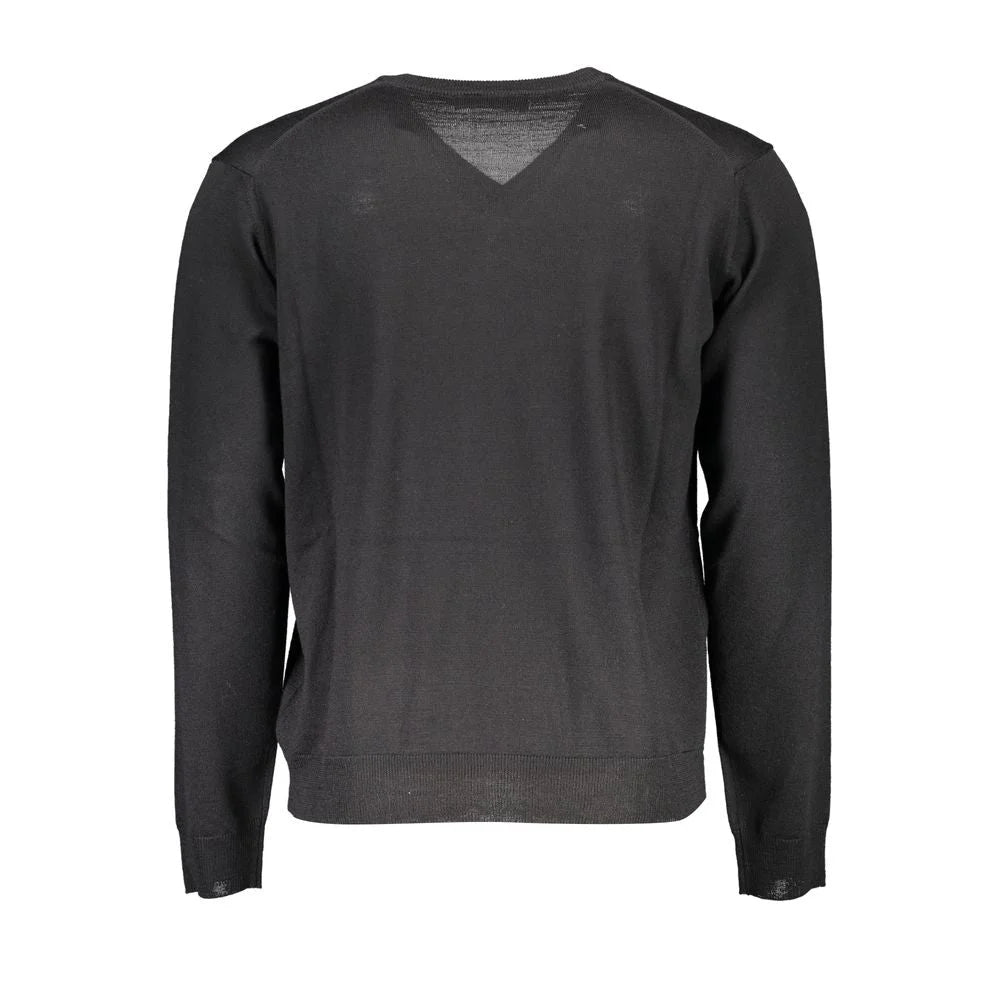Romeo Gigli Black Wool Men Sweater - Sweaters