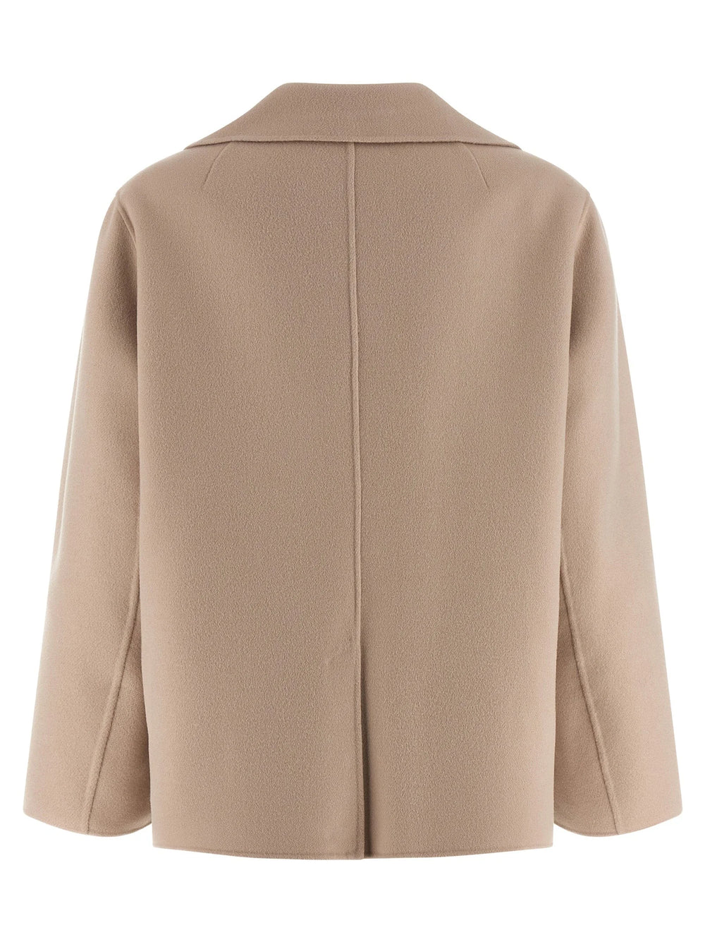 ’S Max Mara Beige Virgin Wool Blazer