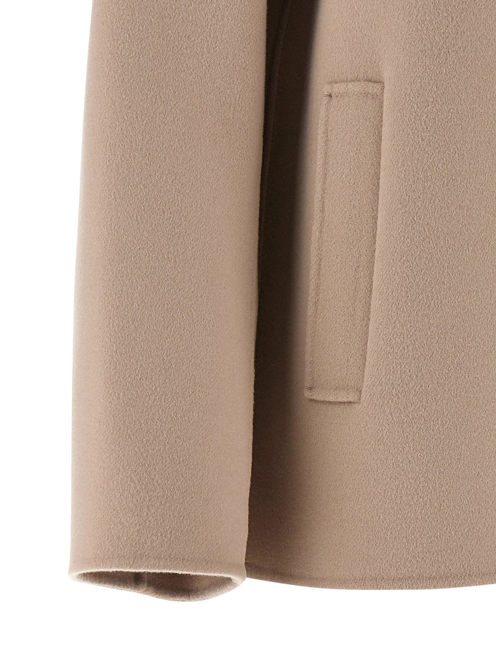 ’S Max Mara Beige Virgin Wool Blazer