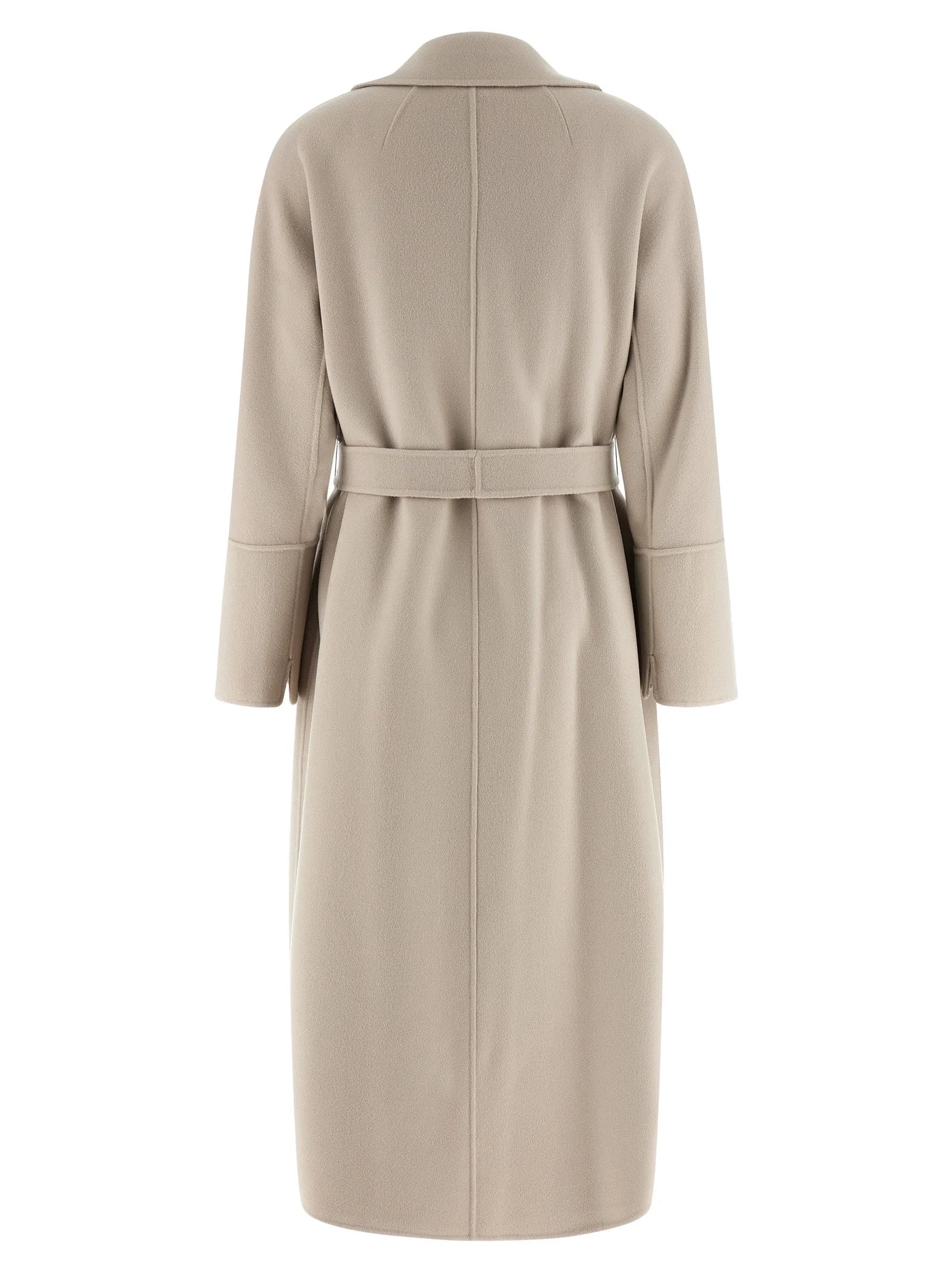’S Max Mara Beige Virgin Wool Coat