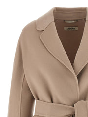 ’S Max Mara Beige Virgin Wool Coat