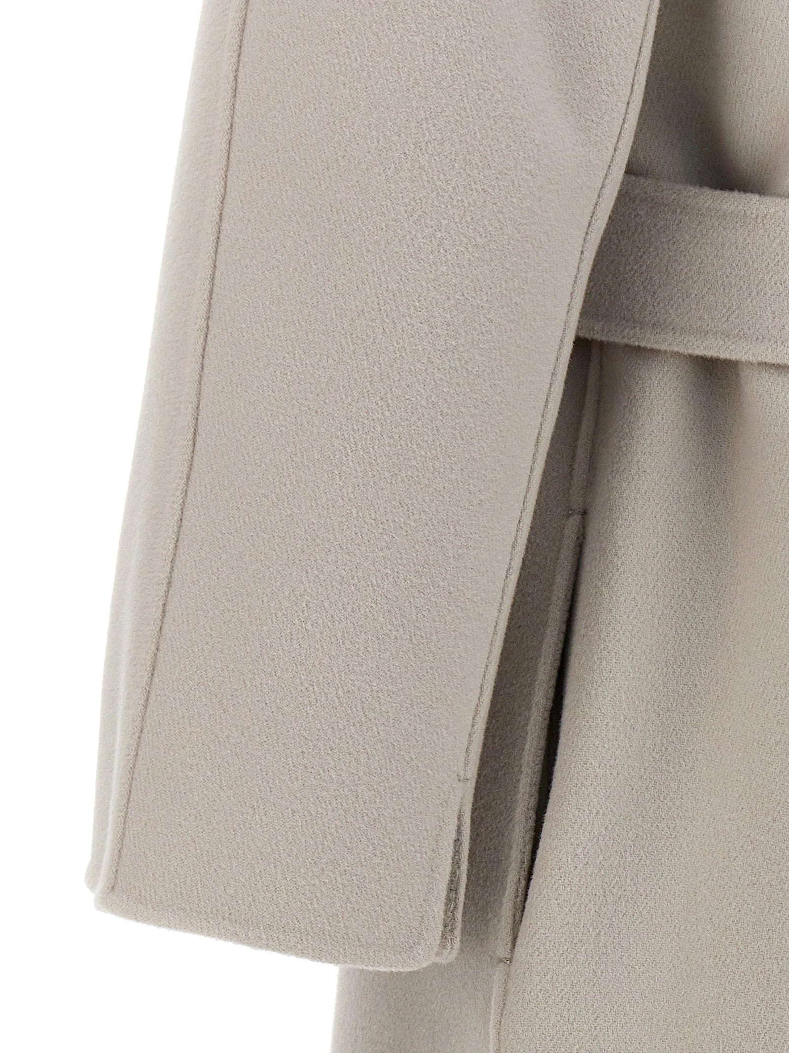 ’S Max Mara Beige Wool Coat
