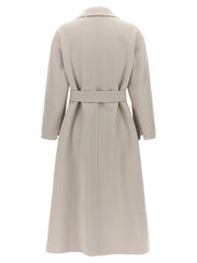 ’S Max Mara Beige Wool Coat