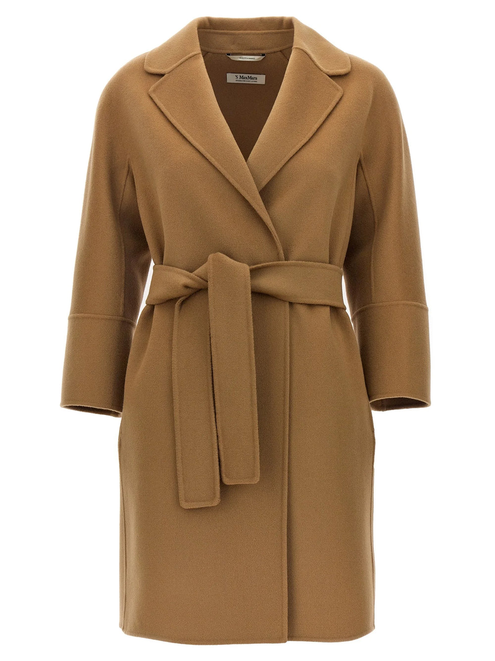 ’S Max Mara Beige Wool Coat - IT40