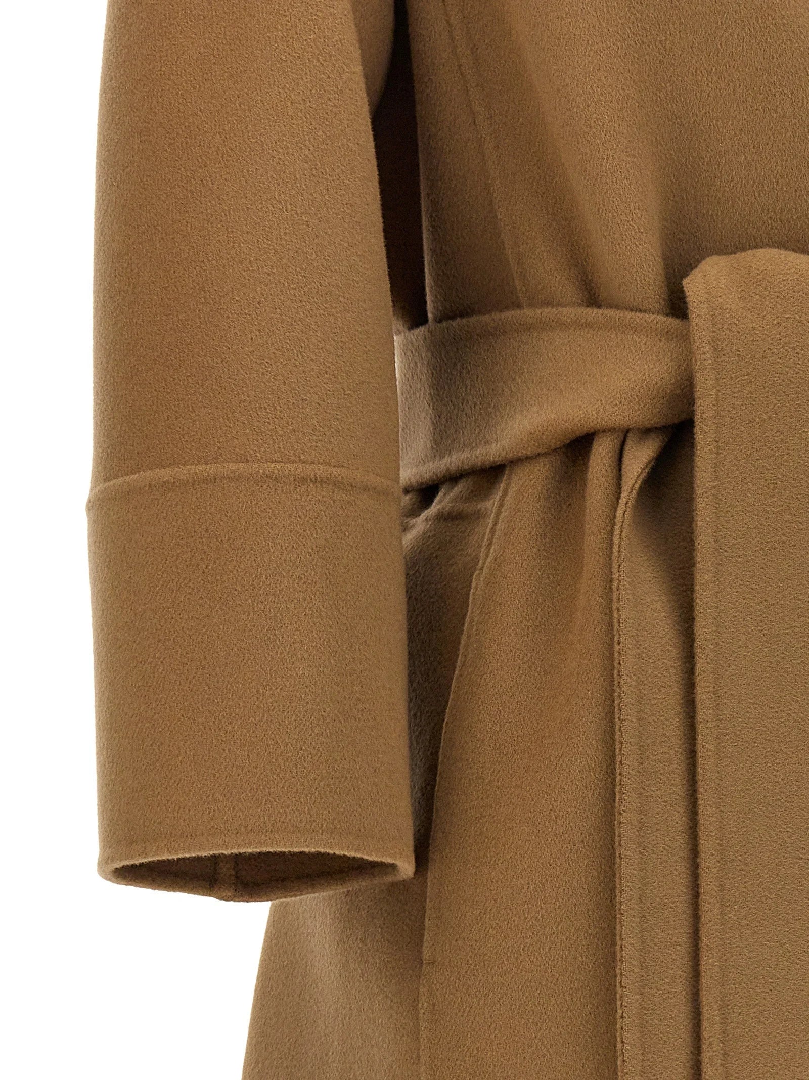 ’S Max Mara Beige Wool Coat - IT40