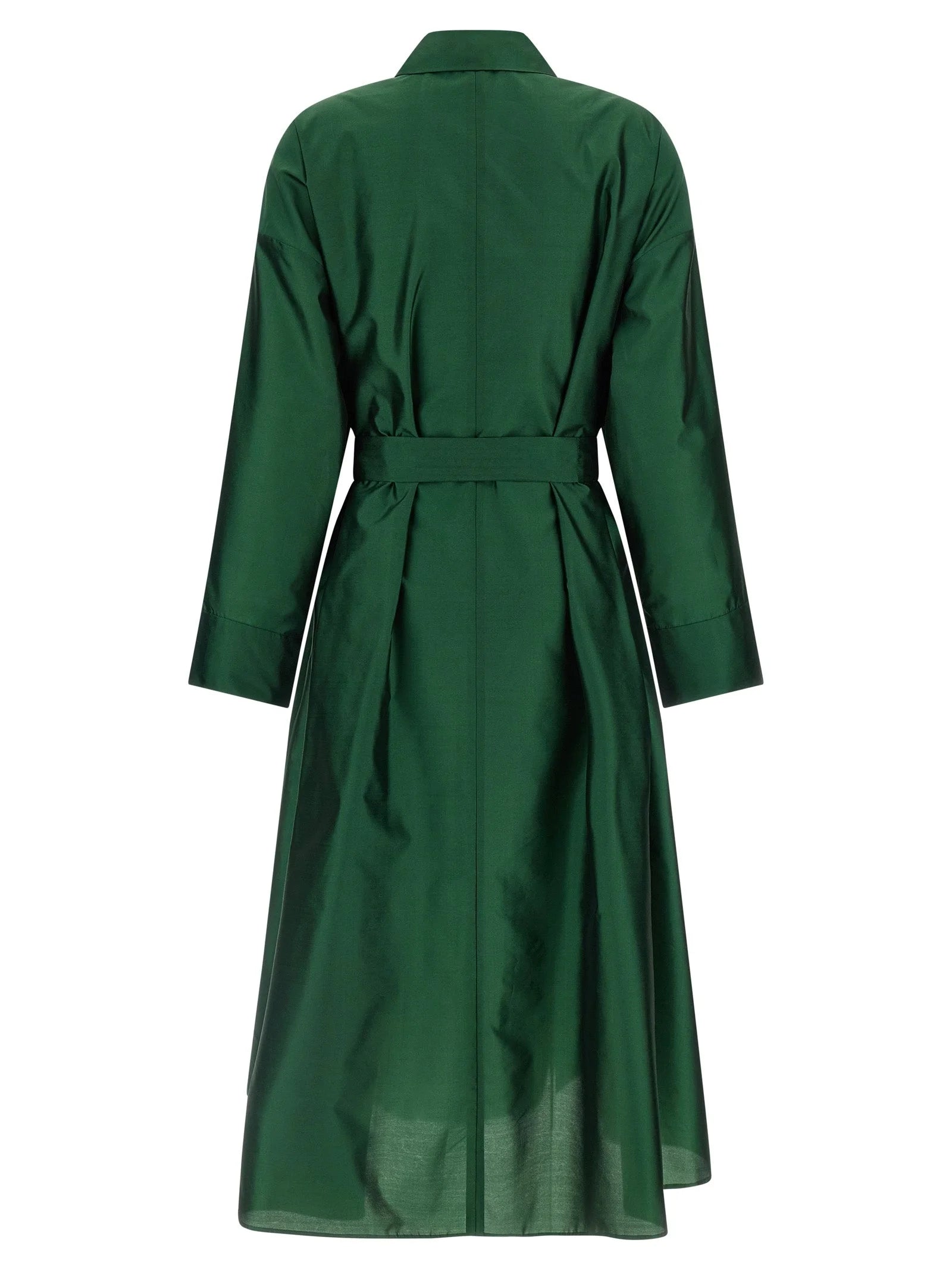 ’S Max Mara Bicolor Polyester Midi Dress