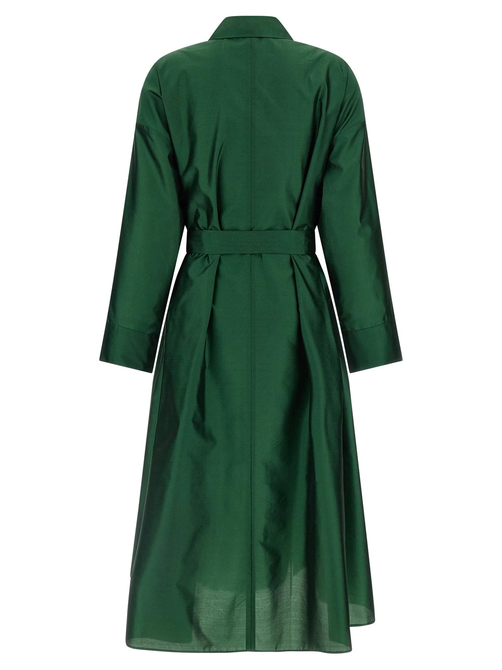 ’S Max Mara Bicolor Polyester Midi Dress