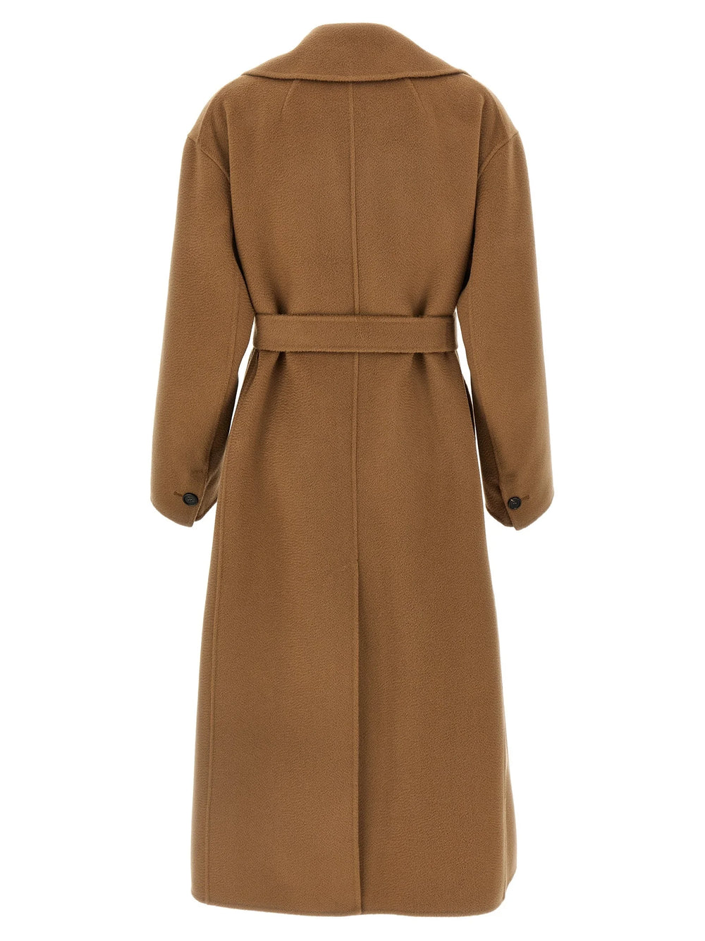 ’S Max Mara Brown Virgin Wool Coat - IT46