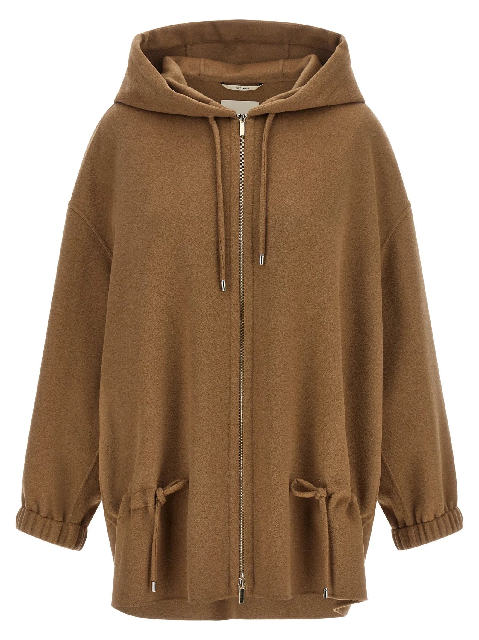 ’S Max Mara Brown Wool Coat