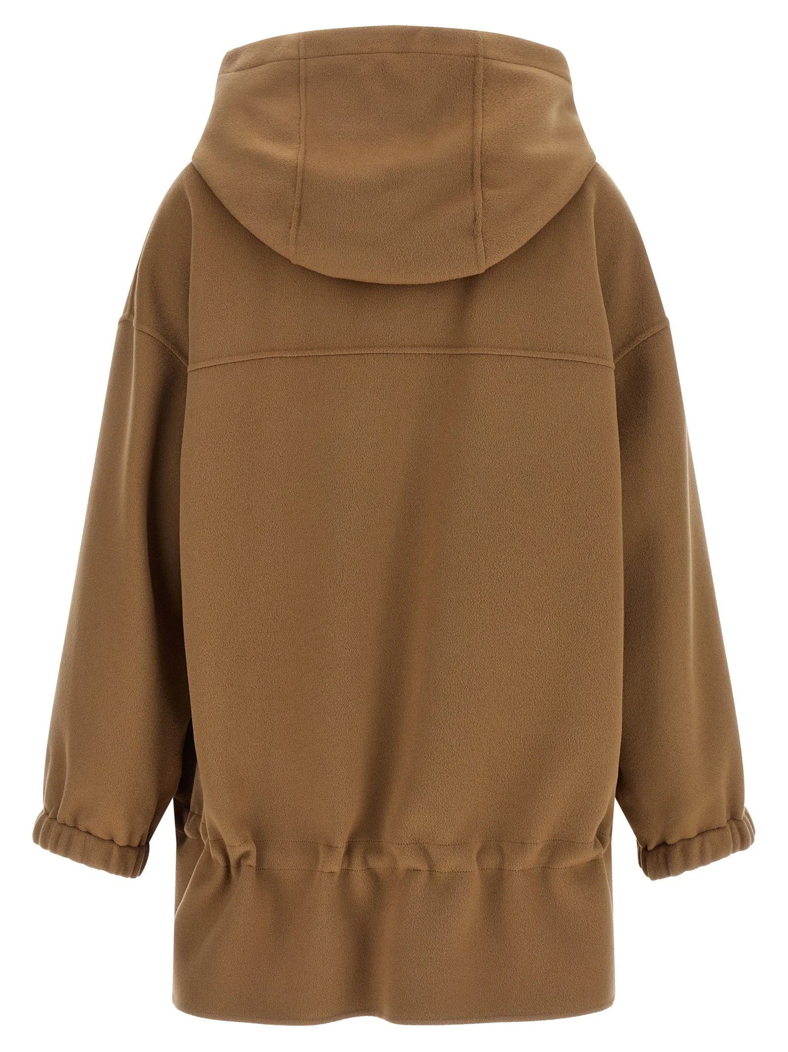 ’S Max Mara Brown Wool Coat