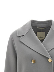 ’S Max Mara Gray Virgin Wool Blazer