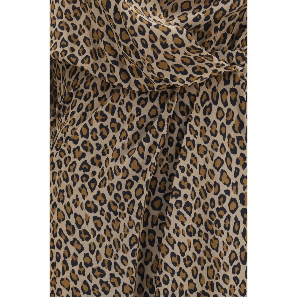 SA SU PHI Beige Silk Long Dress - IT36 | XS