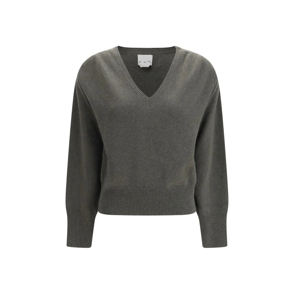 SA SU PHI Bicolor Cashmere Sweater - IT40 | M