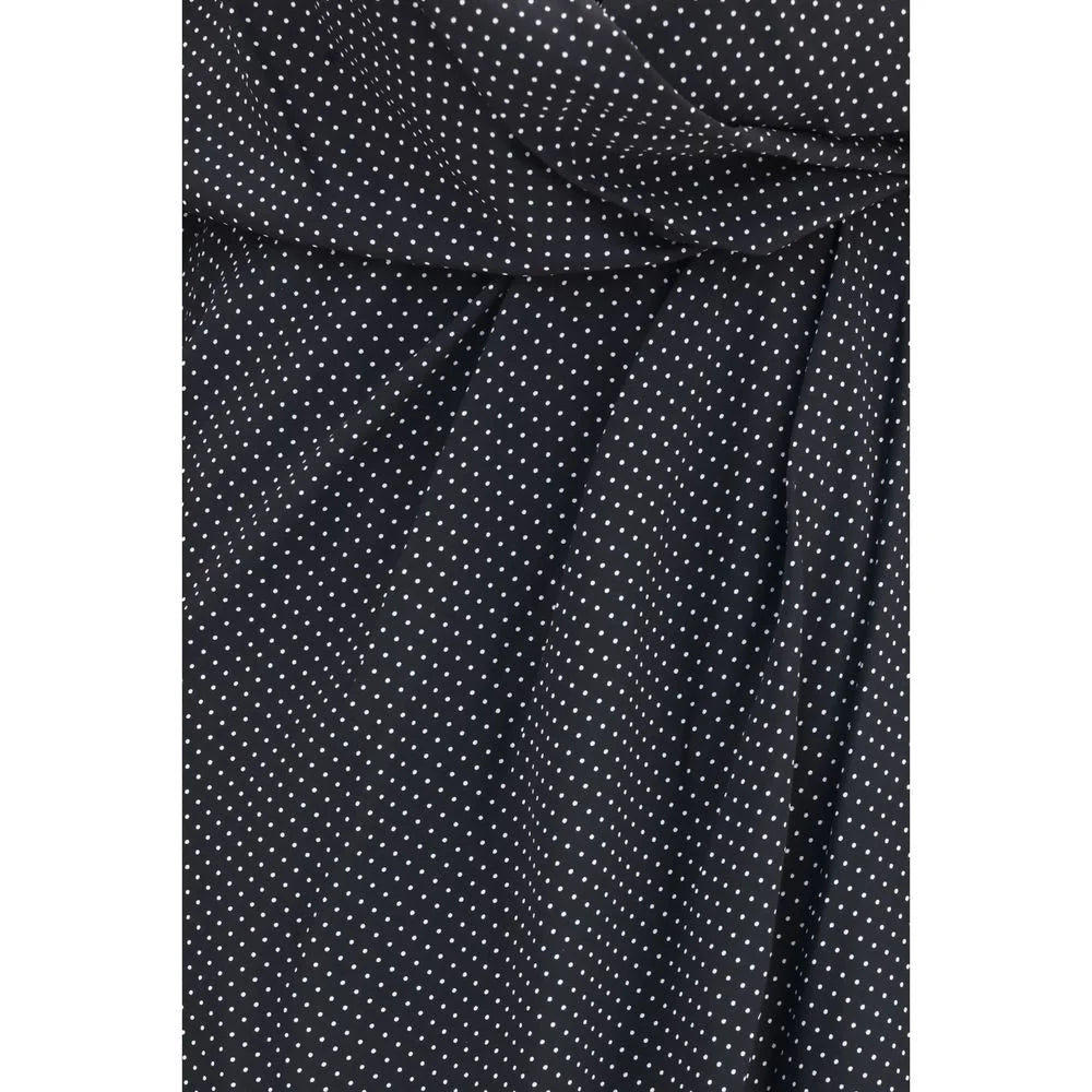 SA SU PHI Black Silk Long Dress - IT38 | S